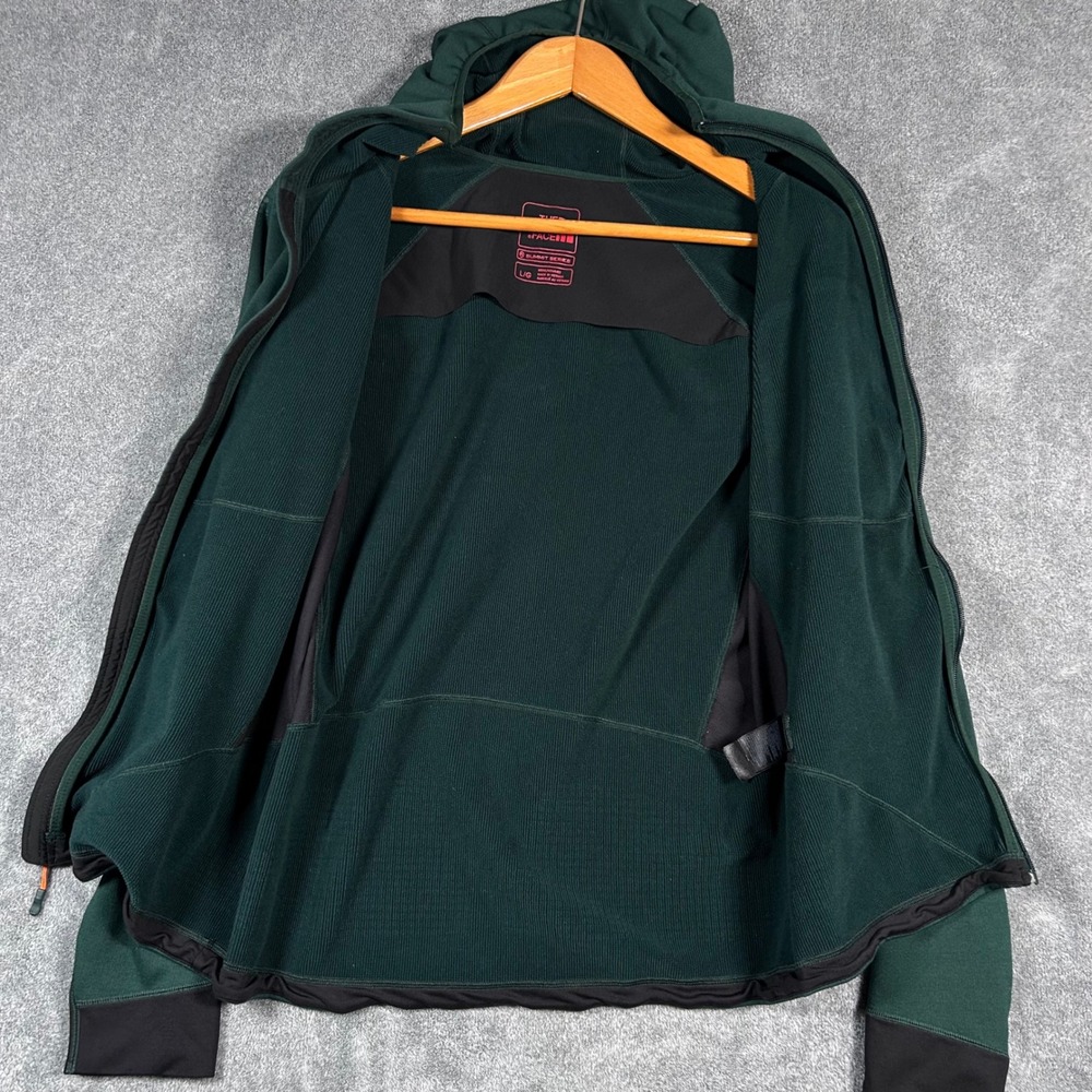 The North Face Summit Series Radish Mid Layer Jacket Mens Large Green Full Zip - Picture 13 of 16